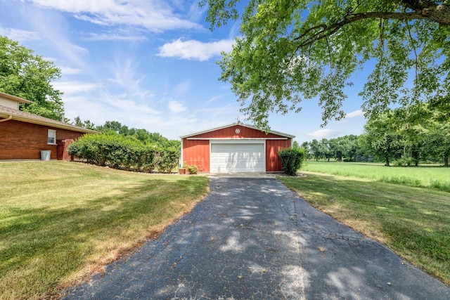 9822 W Pauling Rd, Monee, IL 60449 - detached garage with driveway