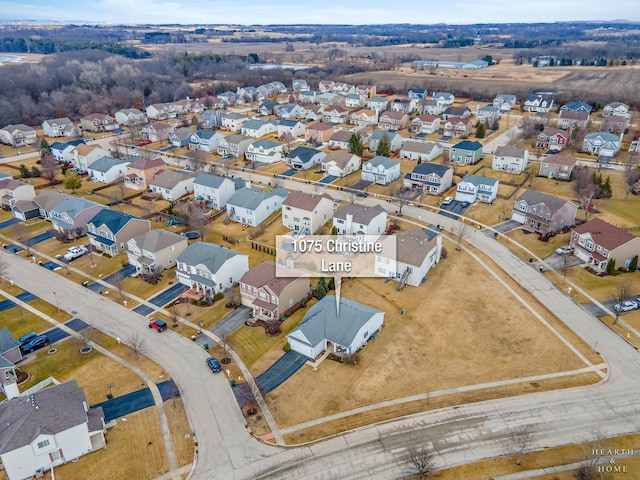 1075 Christine Ln, Antioch, IL 60002 - aerial perspective of suburban area