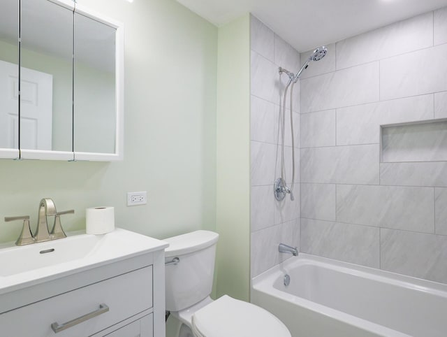 1406 N Artesian Ave, Chicago, IL 60622 - bathroom with vanity and shower / washtub combination