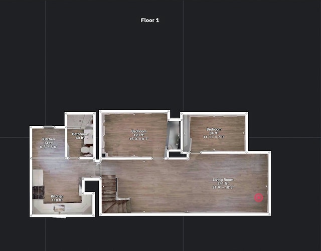 1406 N Artesian Ave, Chicago, IL 60622 - view of home floor plan