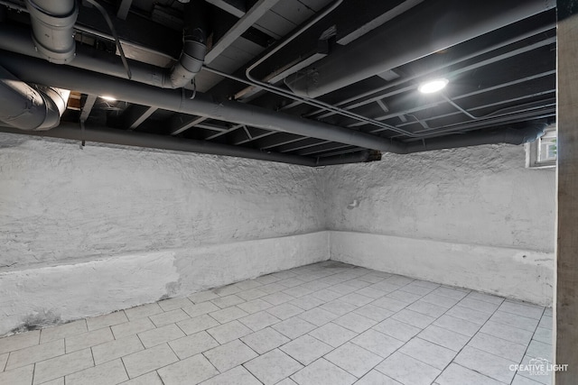 829 Liberty St, Aurora, IL 60505 - view of unfinished basement