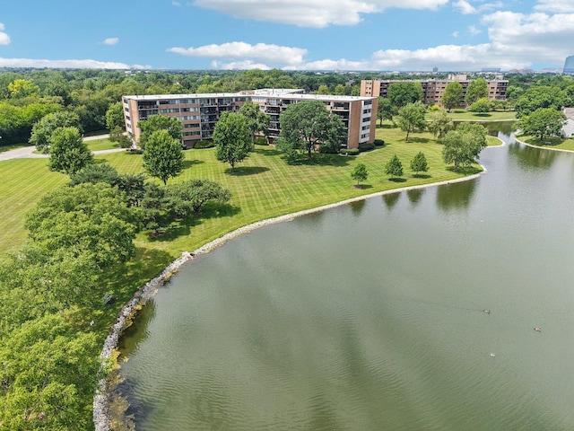 101 Bar Harbour Rd Unit 5N, Schaumburg, IL 60193 - aerial view of apartment complex / building and a large body of water