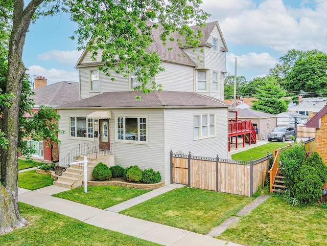 3139 Ridgeland Ave, Berwyn, IL 60402 - victorian-style house featuring roof with shingles