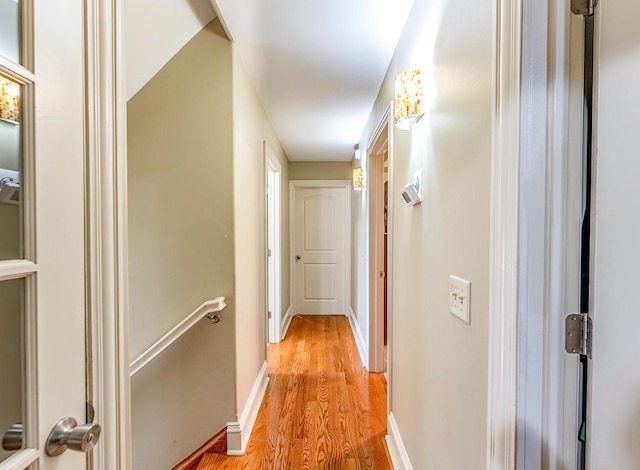 3139 Ridgeland Ave, Berwyn, IL 60402 - hall with light wood-type flooring and an upstairs landing