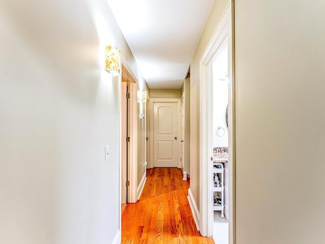 3139 Ridgeland Ave, Berwyn, IL 60402 - hall featuring light wood-type flooring and baseboards