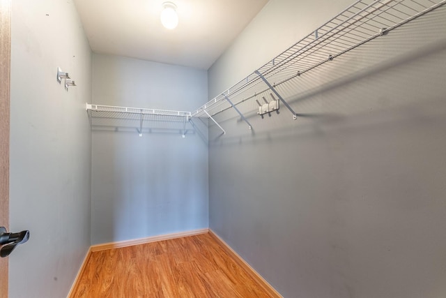 1521 Silverstone Dr Unit 3, Carpentersville, IL 60110 - walk in closet with wood finished floors