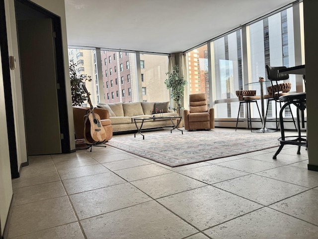 1300 N Astor St Unit 6B, Chicago, IL 60610 - living room featuring a baseboard radiator