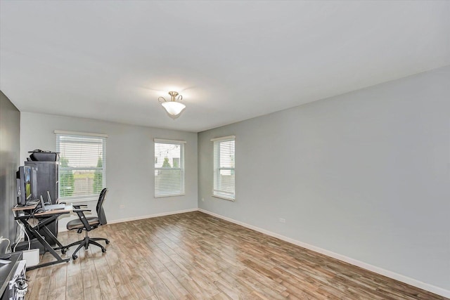 1112 Kim Ct, Joliet, IL 60431 - office featuring healthy amount of natural light and light wood finished floors