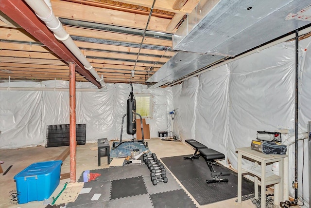 1112 Kim Ct, Joliet, IL 60431 - view of workout area