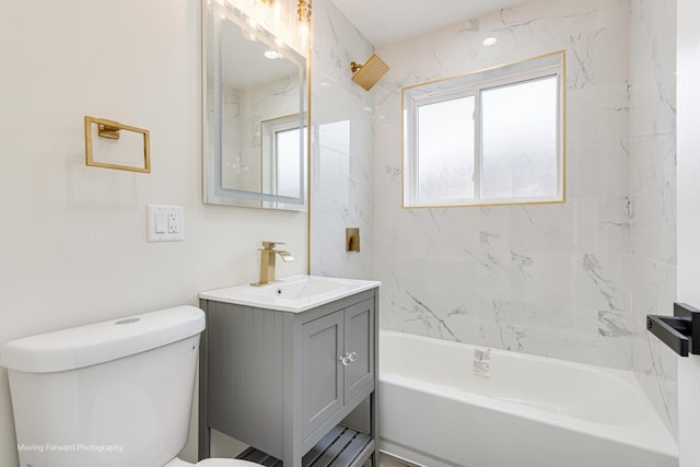 15223 Cottage Grove Ave, Dolton, IL 60419 - full bath featuring vanity and shower / tub combination