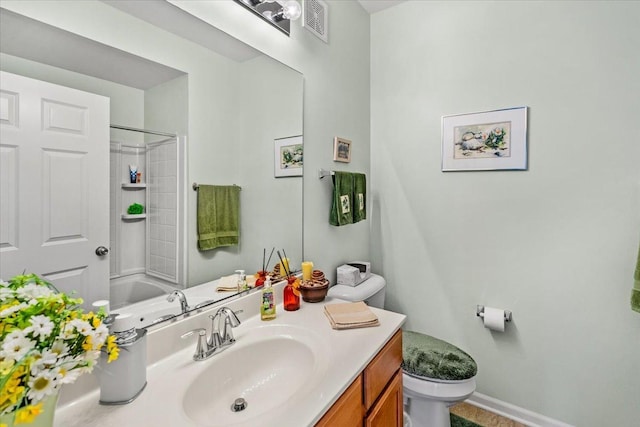 2201 Concord Dr Unit 2201, Mchenry, IL 60050 - full bathroom featuring vanity and  shower combination