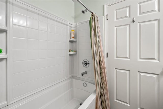 2201 Concord Dr Unit 2201, Mchenry, IL 60050 - bathroom featuring shower / bathtub combination with curtain