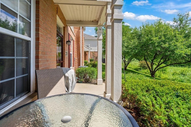 2201 Concord Dr Unit 2201, Mchenry, IL 60050 - porch with outdoor dining space