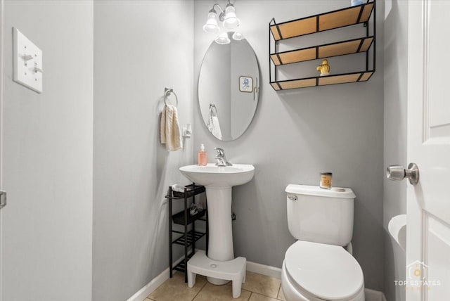 2039 Muirfield Dr, Yorkville, IL 60560 - bathroom with toilet and tile patterned flooring