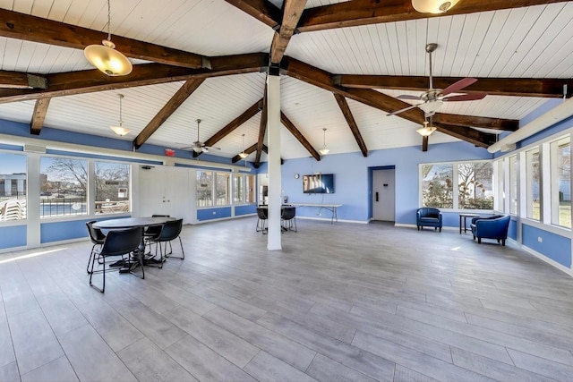 2020 Saint Regis Dr Unit 501, Lombard, IL 60148 - sunroom / solarium with wood finished floors and wooden ceiling