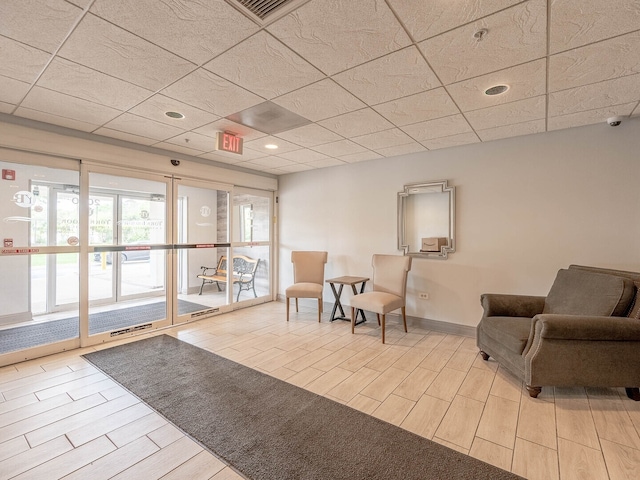 2020 Saint Regis Dr Unit 501, Lombard, IL 60148 - community lobby with a security system and a drop ceiling