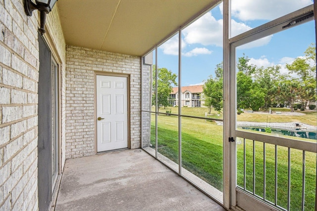 6514 Pine Trail Ln Unit 2, Tinley Park, IL 60477 - view of unfurnished sunroom