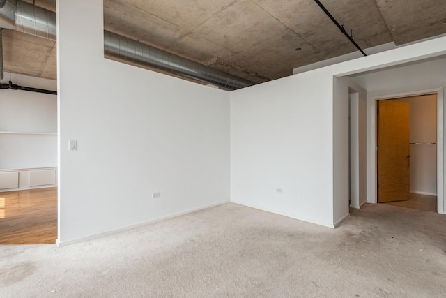 6 S Laflin St Unit 712, Chicago, IL 60607 - carpeted spare room featuring baseboards