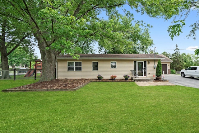 17011 Le Claire Ave, Tinley Park, IL 60477 - ranch-style home with a garage