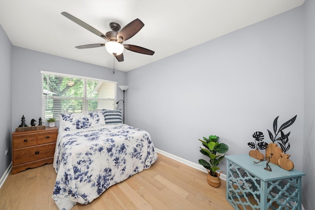 17011 Le Claire Ave, Tinley Park, IL 60477 - bedroom with wood finished floors and ceiling fan
