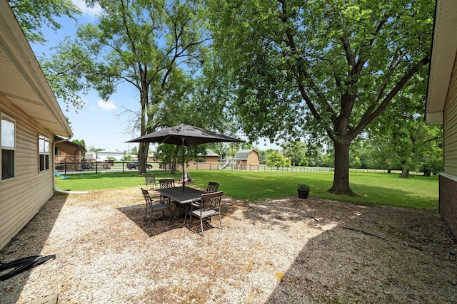 17011 Le Claire Ave, Tinley Park, IL 60477 - fenced backyard with a patio area