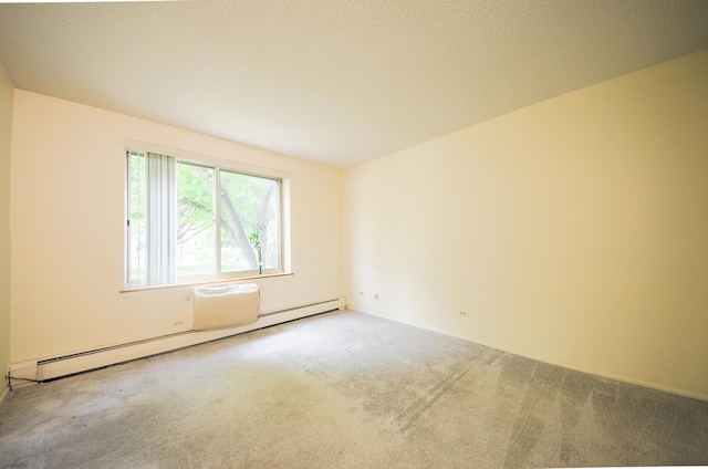 1206 S New Wilke Rd Unit 108, Arlington Heights, IL 60005 - spare room featuring baseboard heating and carpet floors