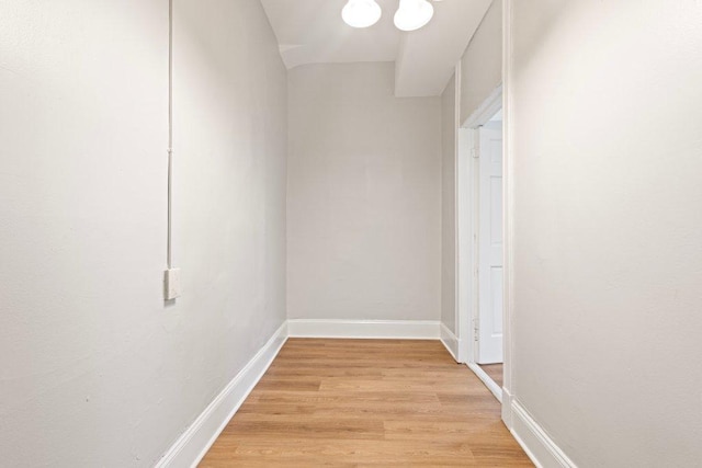 1643 S Millard Ave, Chicago, IL 60623 - corridor featuring light wood finished floors and baseboards