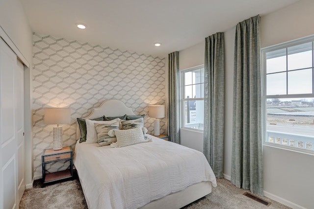 1647 Patterson Ave, North Aurora, IL 60542 - bedroom with recessed lighting and light colored carpet