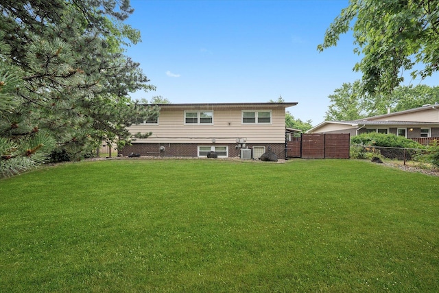 1033 W Indiana St, Glenwood, IL 60425 - back of property with brick siding