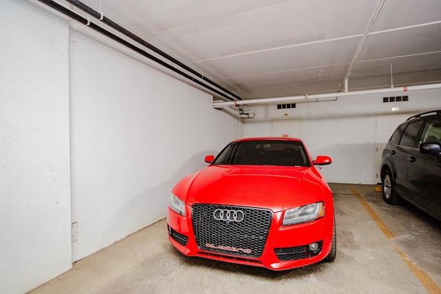 8300 Callie Ave Unit 314, Morton Grove, IL 60053 - parking deck with a garage door opener