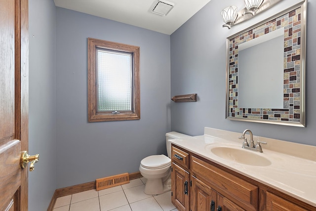 21978 Princeton Cir, Frankfort, IL 60423 - bathroom featuring vanity and tile patterned floors