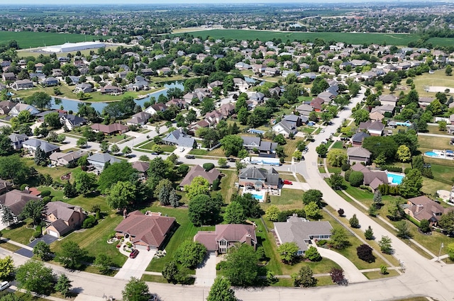 21978 Princeton Cir, Frankfort, IL 60423 - aerial view of property and surrounding area featuring nearby suburban area