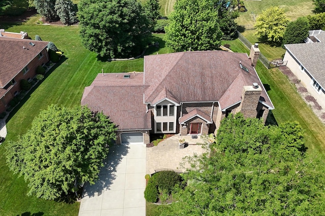 21978 Princeton Cir, Frankfort, IL 60423 - view from above of property