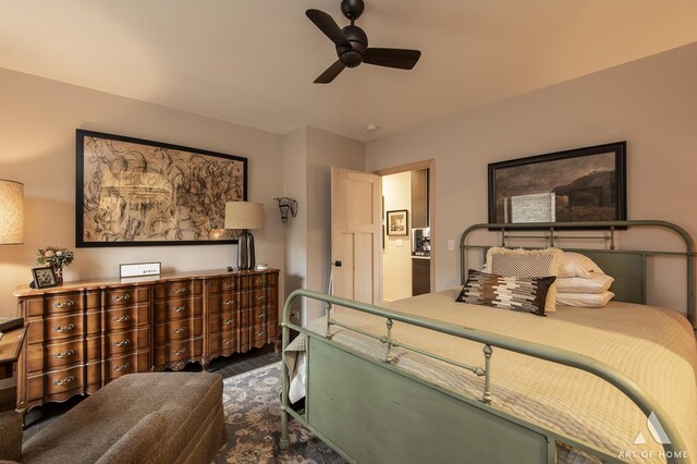 6928 Pershing Rd, Berwyn, IL 60402 - bedroom with ceiling fan