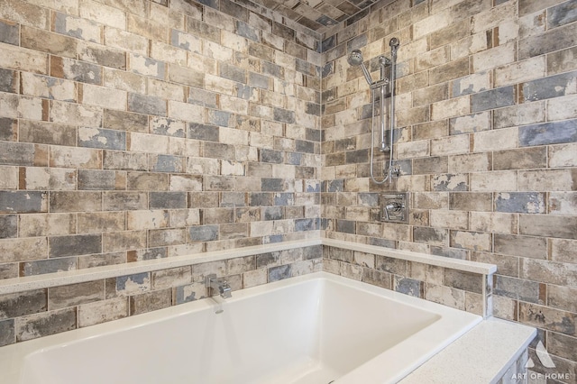 6928 Pershing Rd, Berwyn, IL 60402 - full bath featuring a tub to relax in and a shower