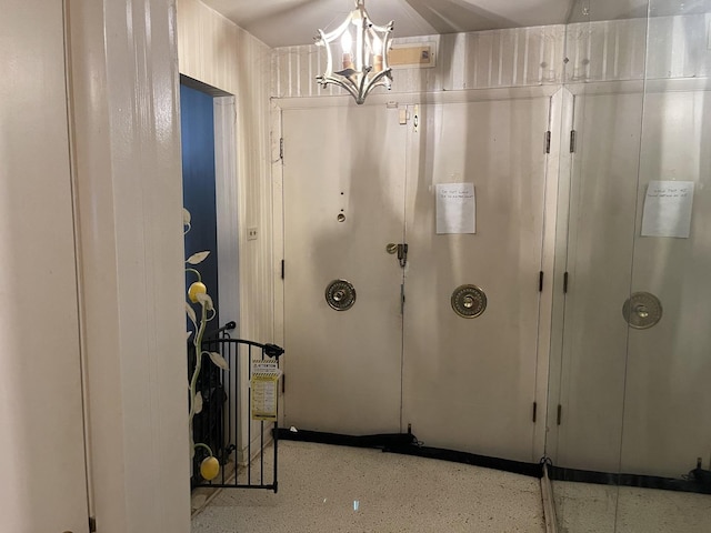 3900 Clausen Ave, Western Springs, IL 60558 - bathroom featuring a chandelier