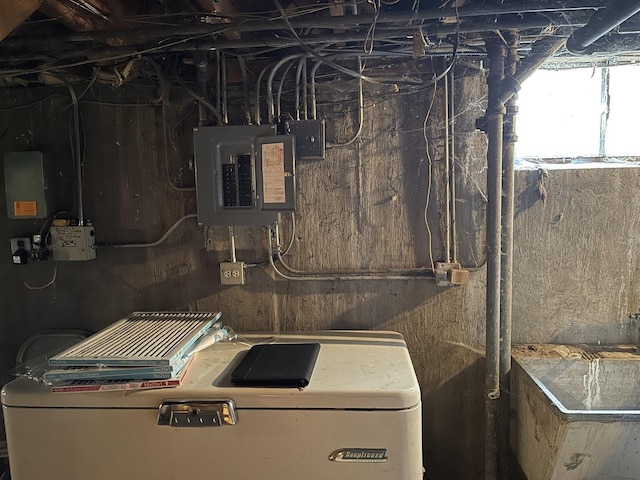 3900 Clausen Ave, Western Springs, IL 60558 - basement featuring electric panel