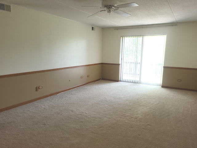 505 Redondo Dr Unit 108, Downers Grove, IL 60515 - unfurnished room with ceiling fan and carpet floors