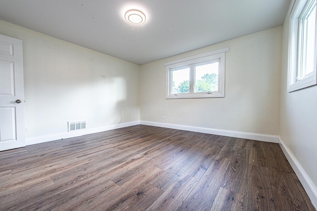 1665 Highland Blvd, Hoffman Estates, IL 60169 - spare room featuring wood finished floors and baseboards