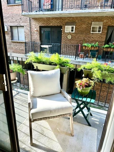 2317 N Neva Ave Unit 106A, Chicago, IL 60707 - view of balcony