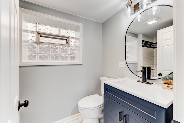 8109 S Marquette Ave, Chicago, IL 60617 - bathroom with vanity and toilet