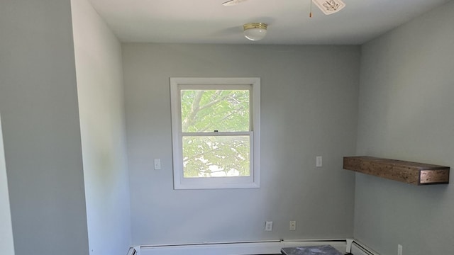 302 Dee Rd, North Aurora, IL 60542 - spare room with baseboard heating