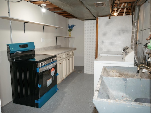 9404 Hamlin Ave, Des Plaines, IL 60016 - unfinished basement with a sink