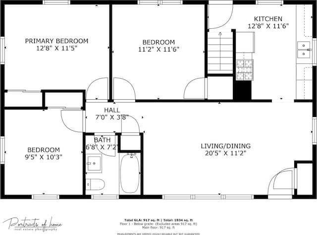 950 Pennsylvania Ave, Aurora, IL 60506 - view of property floor plan
