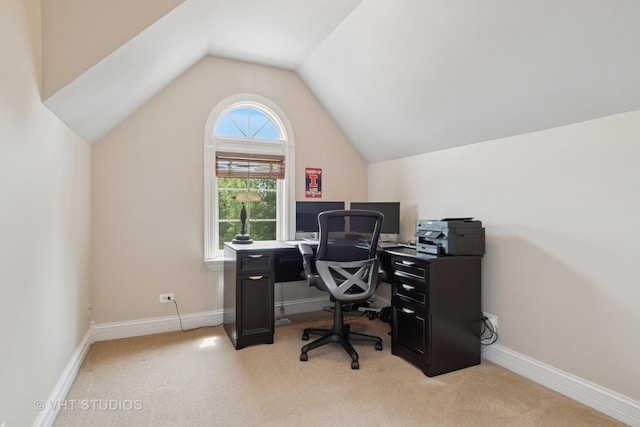 12840 Shenandoah Trl, Plainfield, IL 60585 - office with light colored carpet and vaulted ceiling