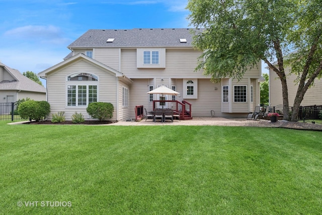 12840 Shenandoah Trl, Plainfield, IL 60585 - back of house with a patio