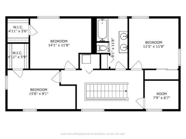 636 N Greenview Ave, Mundelein, IL 60060 - view of floor plan / room layout