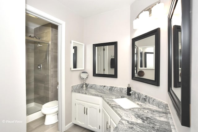 1620 Hadley Ct Unit A2, Wheeling, IL 60090 - full bath featuring a shower stall and vanity