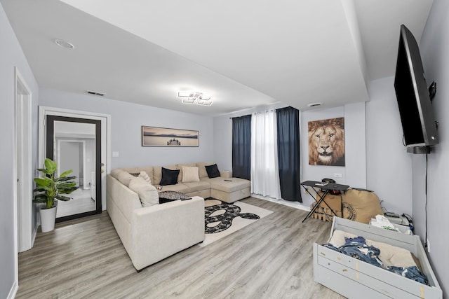 10302 W Palmer Ave, Melrose Park, IL 60164 - living room with wood finished floors and baseboards