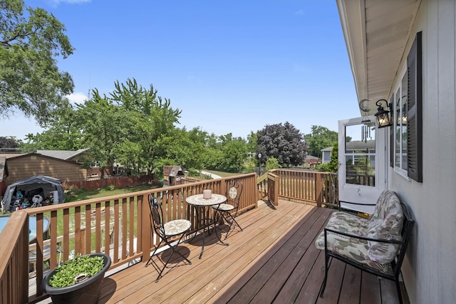10302 W Palmer Ave, Melrose Park, IL 60164 - view of deck
